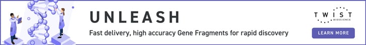 Twist Bioscience-Fast Delivery, High Accuracy Gene Fragments for Rapid Discovery- Learn More (Bottom)